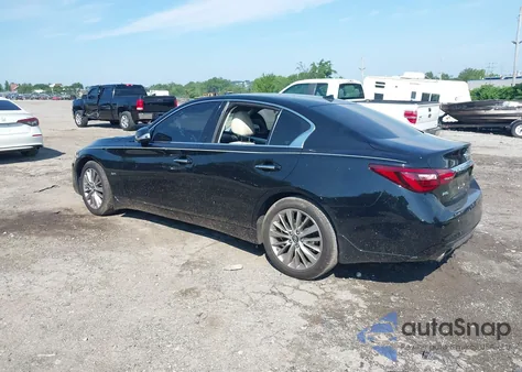 2020 Infiniti Q50 Luxe Awd z USA, uszkodzony, nr VIN JN1EV7AR0LM255678